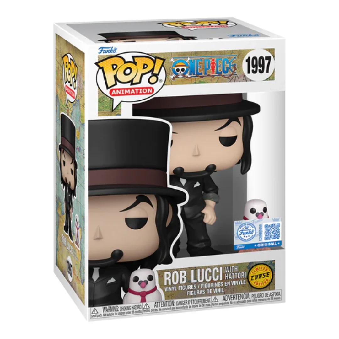 Pop! Animation Rob Lucci with Hattori - One Piece Exclusive - Image 4